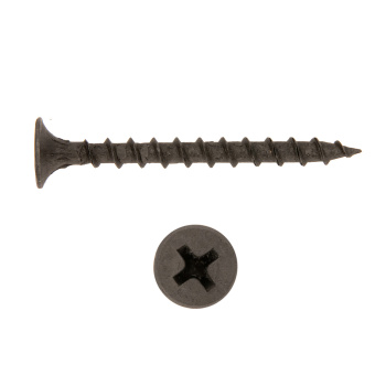 Саморез по дереву 3.5х41 мм BROZEX, крупная резьба, фосфатированные