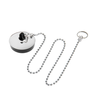 Пробка для сифона Remer 69040, d=40 мм, RR, с цепочкой, хром 6951666