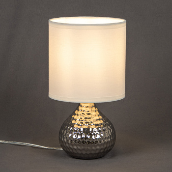 Лампа настольная G32235/1T SV WT Е14 40Вт S=2м2 *1/20