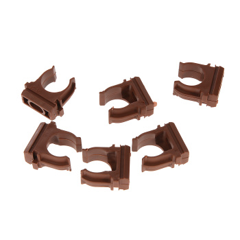 Крепеж-клипса d16мм для трубы "Эко" бук (упак.10шт) TDM SQ0405-0041 *1/150