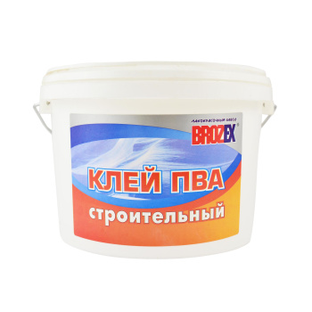 Клей ПВА строительный 2,5кг BROZEX *4/168