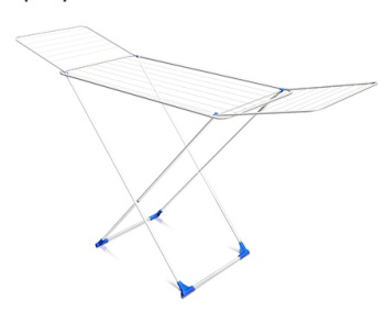 Сушилка для белья напольная "Ника" дл.суш.пол.20м, выс.1,1м, шир.54см СБ2 (Ижевск) *1/6