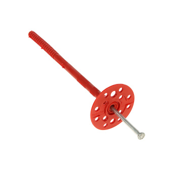 Дюбель 10х200 мм для теплоизоляции BROZEX, метал. гвоздь IZM, 30 шт. Дюбель 10х200 мм для теплоизоляции BROZEX, метал. гвоздь IZM, 30 шт.