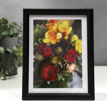 Фоторамка 15х20 см (7N68) чёрный (пластиковый экран) 4021201