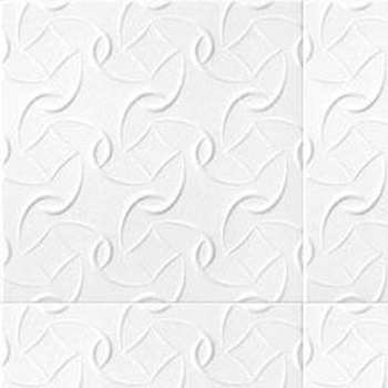 Потолок полистирол СОЛИД (белый) 2053 *36