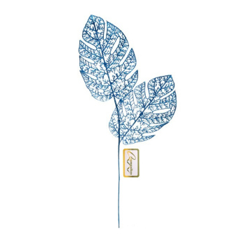 Ветка декоративная "Южная зима" 62 см, Голубой