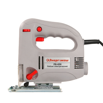 Лобзик электр. 650Вт 500-3000обм дер-70мм мет-8мм винт-ой зажим маятн. ход ЛБ-650 Энергомаш *16
