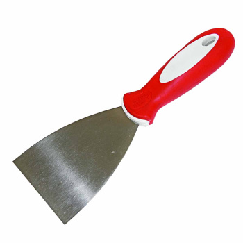 Шпатель нерж.сталь 120мм 2-х комп. ручка PQT (арт.1203012) *1/20