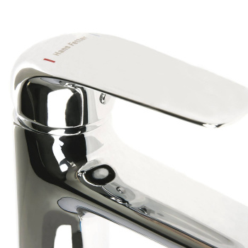 Смеситель для умывальника Hans Fetter HF0201, короткий излив, рычажный