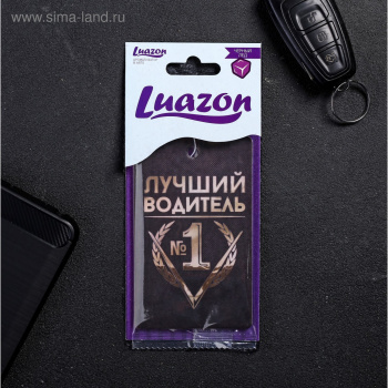 Ароматизатор в авто, серия приколы "Лучший водитель"   2341413