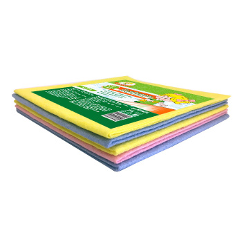 Салфетки д/уборки вискоза 30х30см 5шт "Умничка" MPU4494 (МультиПласт) *60