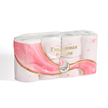 Бумага туалетная Linia Veiro No Name 3х-сл 8 рул 5С38NN