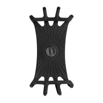 Держатель телефона для мото на руль, вращение 360, черный 5350938