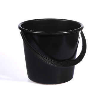 Ведро пластиковое Дачное, 10 л, черное