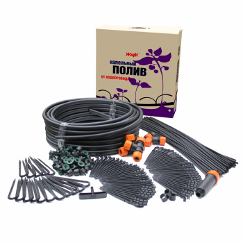 ПОЛИВ Капельный от водопровода  30 растений  "ЖУК"  *1/2