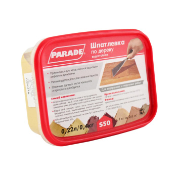 Шпатлевка по дереву сосна 0,4 кг PARADE S50 *8/1440
