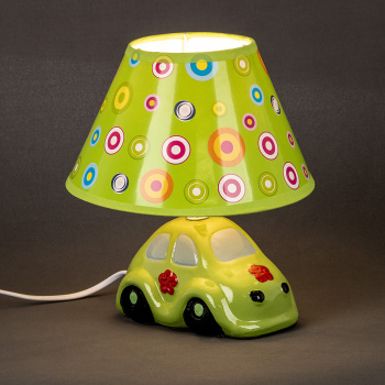 Лампа настольная D1-16 Green детская Е14 40Вт S=2м2 *1/12