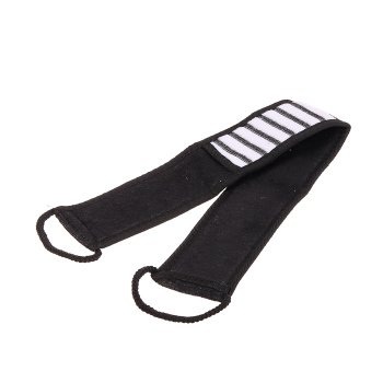 Мочалка для тела банная махровая 65х8см (80х8см с ручками) ЕВРОХАУС *12/125