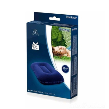 Подушка надувная, 42 х 26 х 10 см, цвета МИКС, 67121 Bestway 1229038