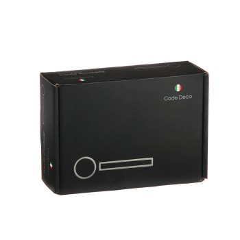 Ручка раздельная ХРОМ/БЕЛЫЙ H-22111-A-CR/W Code Deco *1/18