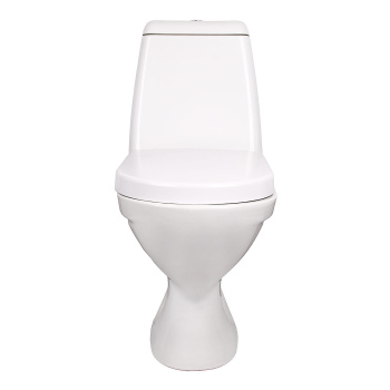 Унитаз-компакт Cersanit Star, косой выпуск, 2 режима, сиденье с микролифтом