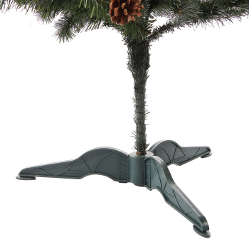 Елка искусственная Елки от Мишки «Кармен», 210 см, ПВХ, зеленый с инеем