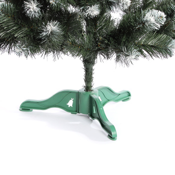 Елка искусственная Елки от Мишки «Белоснежная королева» Эконом, 120 см, ПВХ, зеленый с инеем