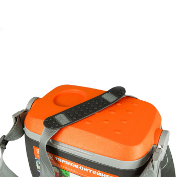 Термоконтейнер пласт. 8,0л, 31,5х19,5х28,5см, с наплечн.ремнём CB-8G-P "Биосталь" *1