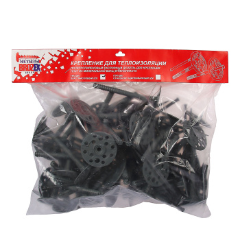 Дюбель 10х120 мм для теплоизоляции BROZEX, пласт. гвоздь IZO, 50 шт. Дюбель 10х120 мм для теплоизоляции BROZEX, пласт. гвоздь IZO, 50 шт.