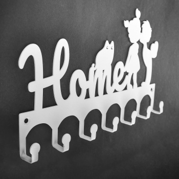 Ключница металлическая БЕЛЫЙ ПЕРВАЯ ЛЮБОВЬ №11 310х170х20мм *1/6