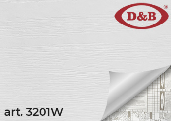 Пленка самоклеящаяся 45см*8м 3201W белое дерево D&B (Китай) *1/20