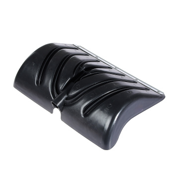 Лопата снегоуб пластик 465*340 с планкой без черенка "Крепыш" *5