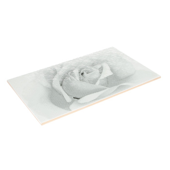 Декор Камелия черная 02  250*400 Шахтинская плитка *1/13