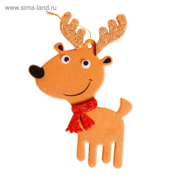 Набор для творчества - создай елочное украшение "Веселый олененок"  4380031