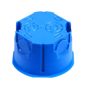 Коробка установочная СП D68х45мм саморезы, синяя, IP20 TDM SQ1402-0902 инд.штрихкод *10/200