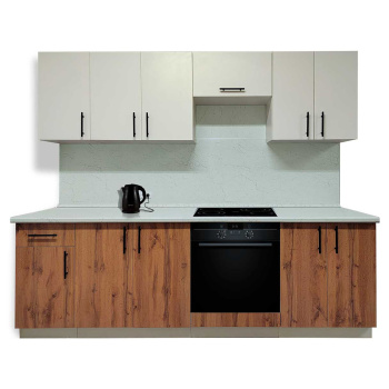 Шкаф навесной 400х676х290 мм BROZEX-WOOD Viola, с дверцей, белый