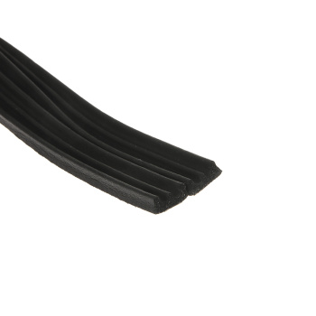 Уплотнитель 10 м TYTAN, 9х4 мм, для окон и дверей, профиль E, черный