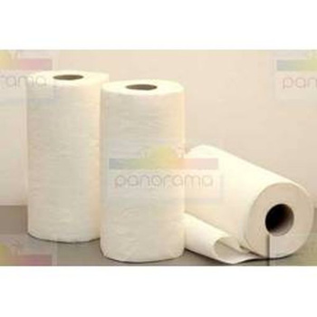 Полотенца бумажные Панорама белые 2-х сл.24м 1шт (арт.045)