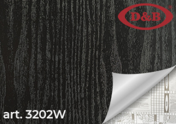 Пленка самоклеящаяся 45см*8м 3202W черное дерево D&B (Китай) *1/20