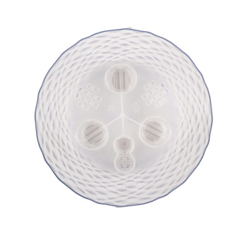 Кашпо пластм. "Manhattan Cristallo" 1,6л d верха 160мм h146мм со вставкой Проз.вода IG671110999*1/20