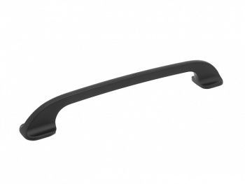 Ручка-скоба 128мм ЧЕРНЫЙ матовый 115510 Палладиум *10/25/250