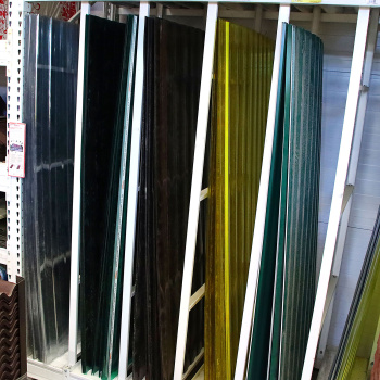 Поликарбонат 0.8 мм профилированный С-8-У стандарт, 1.05х2 м, прозрачный