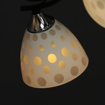 Люстра Verner Lighting N2996/5, 40 Вт, E27, 5 ламп, черный