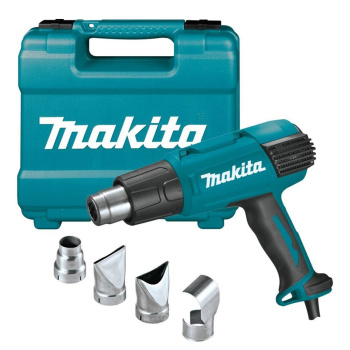 Фен технич.(термопистолет) MAKITA HG6530VK (2000Вт,50/650г, 380/500 л/мин) *1/2 Фен технич.(термопистолет) MAKITA HG6530VK (2000Вт,50/650г, 380/500 л/мин) *1/2