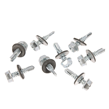 Саморезы кровельные BROZEX пакет 6,3*25 (10шт) *10/100