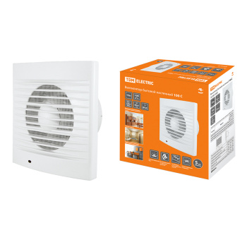 Вентилятор 100 С TDM  d100мм настенный SQ1807-0001   *1/10