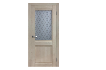 Дверное полотно остекленное Двери Гуд Салют-3, 2000х800х37 мм, дуб эдисон