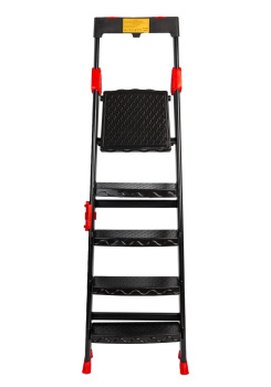 Стремянка стальная 5 ШИРОК.пласт.съемн.ступеней, выс.верхн. площ.1,08м "COMFORT" 133505 "Perilla" *1