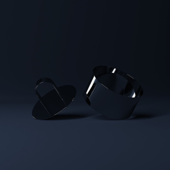 яяяФорма для выкладки "Кольцо" 8x4 см с прессом 853748