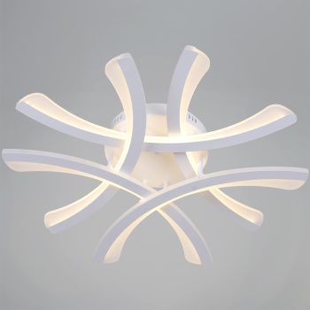 Люстра 94090-0.3-05 WH LED 3000-6500К 90W ПДУ ПДУ+диммер S=16м2  *1/10 Люстра 94090-0.3-05 WH LED 3000-6500К 90W ПДУ ПДУ+диммер S=16м2  *1/10
